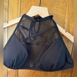 Killstar Goth Pentagram High Neck Bikini Top Large